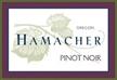 Hamacher Pinot Noir  Willamette Valley
